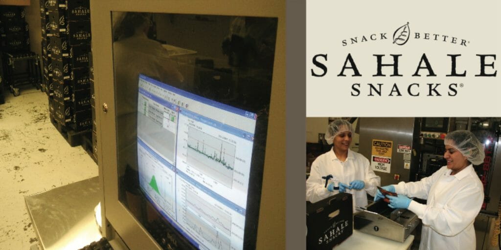 Operators at Sahale Snacks working and a picture of Synergy 1000 on production floor. Operators at Sahale Snacks working and a picture of Synergy 1000 on production floor.