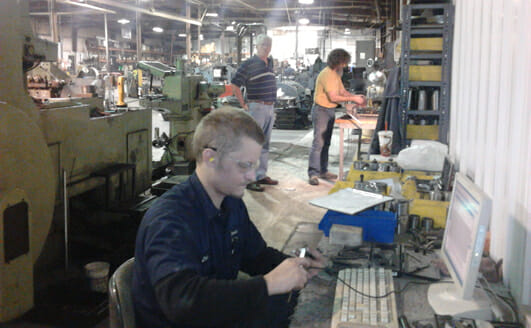 Domestic Fastener & Forge Inc (DFFI) photo using Zontec's Synergy 1000 SPC Software. Domestic Fastener & Forge Inc (DFFI) photo using Zontec's Synergy 1000 SPC Software.