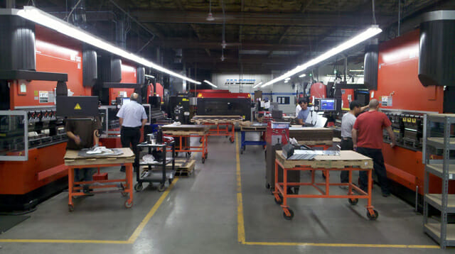 MASS Precision operators using Synergy SPC software on production floor. MASS Precision operators using Synergy SPC software on production floor.